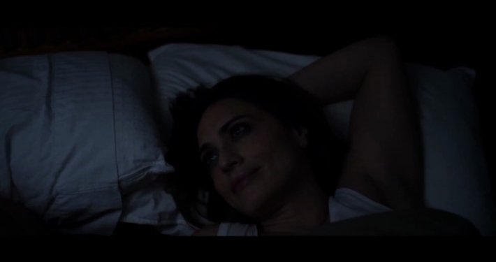 How to Film the Moon - Woman lying in bed