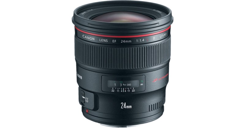 EF 24mm f/1.4L II USM, World’s first lens with SWC