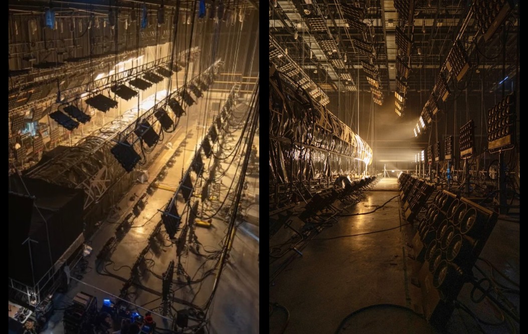 Behind the scenes of the tunnel in Project Hail Mary