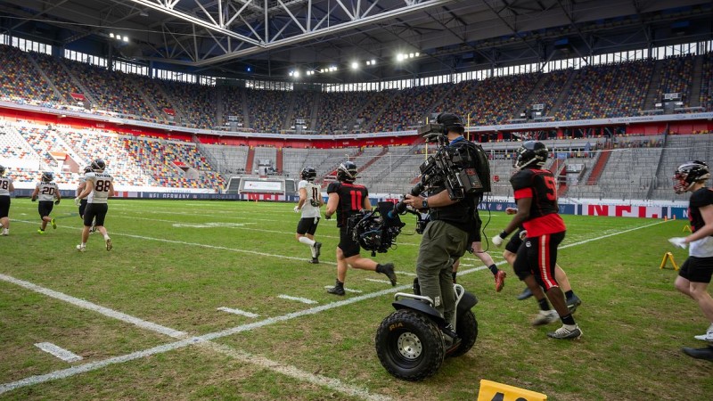 ARRI’s TRINITY Stabilizer on a Segway