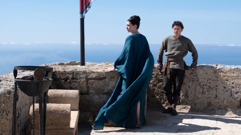 Telemachus and Penelope in The Odyssey