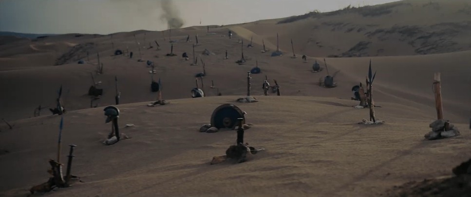 The Odyssey - Greek Graveyard on beach