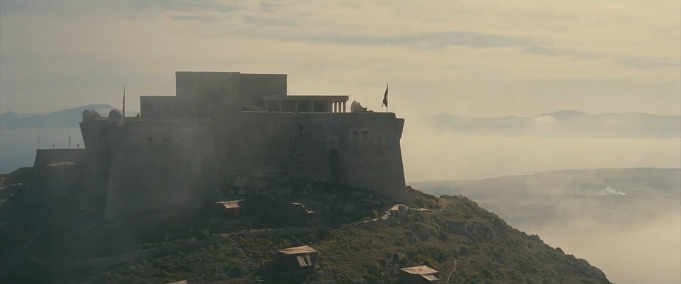 Castello di Santa Caterina on the Sicilian island of Favignana as Ithaca in The Odyssey