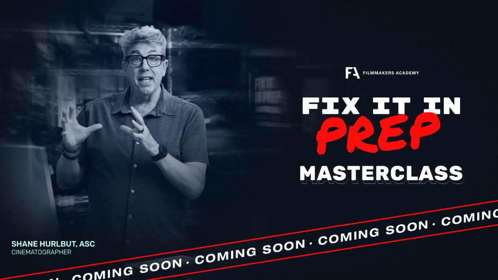 Coming Soon: Fix It In Prep Masterclass